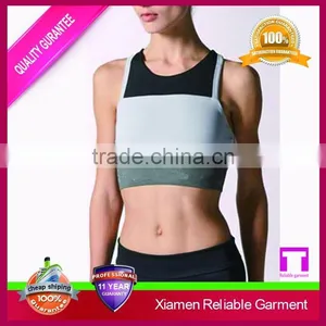 Top Quality Gym Wear 88% Nylon 12% Spandexbra/ Sexy Fitness Yoga Bra for Women thumbnail-2