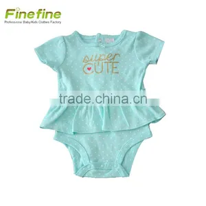 New Arrival Baby Romper Baby Tutu Bodysuit 0-24 Months Carter Baby Romper thumbnail-1