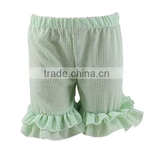 2017 Icing Ruffle Shorts Double Ruffle Shorts Cheap China Wholesale Kids Clothing thumbnail-1