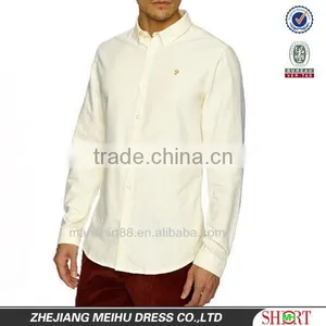 Mens Oxford Button Down Collar Oxford Casual Shirt thumbnail-1