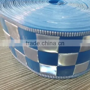 2016 China hi Vis Marine Checkered Reflective PVC Strap Tape for Clothes thumbnail-4