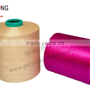 100% DTY High Intermingle Dope Dyed Polyester Yarn thumbnail-1