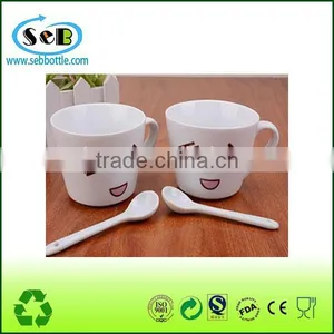 Funny Ceramic Mug Cup With Spoon thumbnail-1