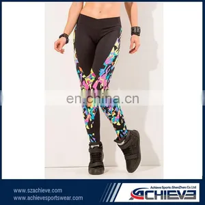 Thick Sublimated Leggings Zip Pockets thumbnail-2