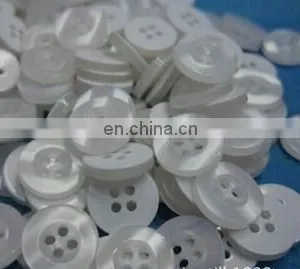 White 4 Holes Resin Sewing Buttons 12.5mm Clothes and Bag Button Sewing Accessories White Tshirt Suitable Button thumbnail-2