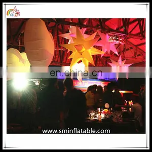 Lighting Star Wedding Party Decoration Hanging Inflatable Best Price LED Light Star thumbnail-4