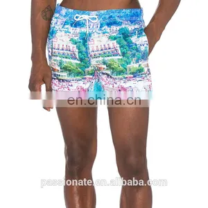 High Quality Private Logo 4-way Stretch Swim Trunks thumbnail-1