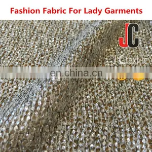 K881143 Wholesale Shaoxing Textile HACCI Silver Design Foil t r Fabric thumbnail-1