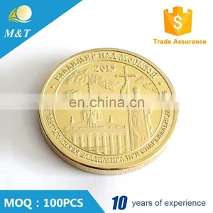 2016 Customize Gold Embossed Souvenir Coin thumbnail-2