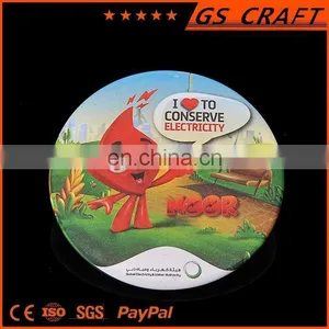 Souvenir/Custom Shape Tinplate Button Badges Souvenir /square Button Badge Souvenir Items thumbnail-6