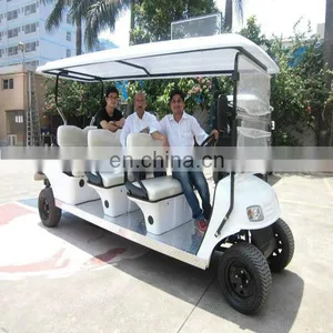 High Performance Electric Tourist Vehicle 8 Seater Golf Cart With Powerful Motor of 5KW/48V|AX-B9+3 thumbnail-1