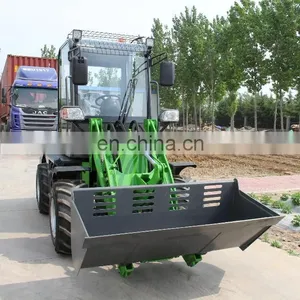 New 0.8Ton Mini Loader With Different Attachments thumbnail-1