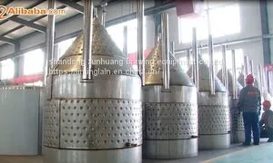 500L 1000L 2000L Brewery Copper Fermentation Tanks for Beer Brewing Equipment thumbnail-3