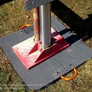 UHMW-PE Wear Resistance Outrigger Mat HDPE Plastic Jack Pad thumbnail-2