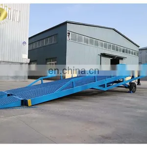7LYQ Shandong SevenLift Mobile Hydraulic Manual Truck Container Loading Platform Ramps for Trailers thumbnail-4