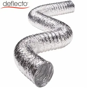 Wholesale Ventilation Air Conditioner Aluminum Flexible Duct Standard Size thumbnail-1