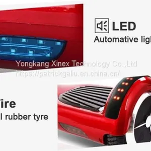 6.5 Inch Self-balancing Scooter Smart Scooter Segway Bluetooth Led Light thumbnail-2
