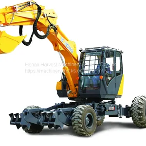 CHINA XCMG Mountain Wheel Excavator ET110 New Multi Mini Walking Excavator for Sale thumbnail-3