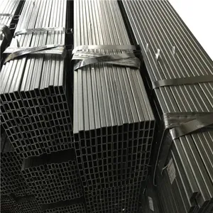 China Supplier High Standard Welded Black Carbon Square Rectangular Steel Pipe and Tube thumbnail-5