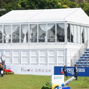 10-25 m Width A Shape Aluminum Double Decker Tent Used for Outdoor Sports Show,office,factory and Event thumbnail-4
