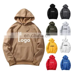 Wholesale Dropshipping Custom Logo Men Basic Plain Blank Raglan Seam Oversized Pullover Sweatshirt&hoodies thumbnail-1