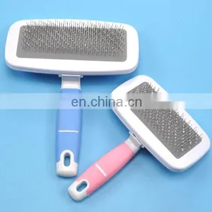 Pet Grooming Tools Dog Cleaning Brushes Bamboo Pet Hair Comb Dog Remover Comb thumbnail-1