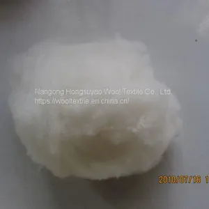 Natural White Cashmere Material Sheep Wool Fabric For Garment With Wholesale Price thumbnail-1