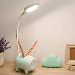 Led Cartoon Desk Lamp Eye Protection Rechargeable Night Light Home Touch Lamp thumbnail-1