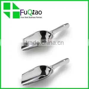 Manufacturer High Quality Cooking Tools Ice Tool Food Grade Stainless Steel Ice Scoop Ice Bucket Scoop thumbnail-5