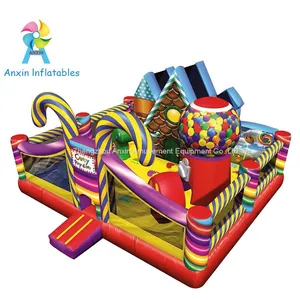 AX-IC-21008 Inflatable Candy Castle Carnival Bounce Jumping Castle thumbnail-1
