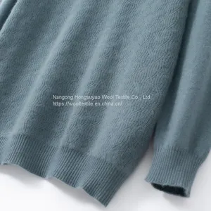 Roundneck 100% Cashmere Sweaters Men Fashion Cashmere Jumpers For Men thumbnail-5