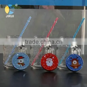 70mm Christmas Mason Jar Lids thumbnail-3