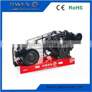 Single Phase Italy Series Base Plate Electric Piston Panel Belt Air Compressor thumbnail-1
