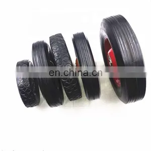 Customized Processing and Assembly High Quality Solid Rubber Wheel thumbnail-5
