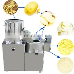 Industrial Automatic Potato Chips Making Machine French Fries Production Line Stainless Steel Equipment thumbnail-2