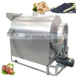 Electric Automatic Cashew Nut Processing Machine Peanut Roasting Machine Coffee Roaster thumbnail-3