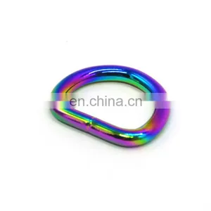 Customized Hardware Metal Square Welded D Ring Shape for Belt Buckle thumbnail-3