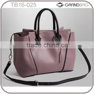 Hot Selling Wholesale Custom Real Leather Tote Bag for Women thumbnail-1