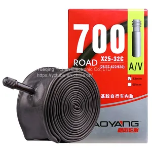 Butyl Bicycle Inner Tube 700 X18/25C 700x25/32c 700x38/45c Schrader and Presta Valve thumbnail-3