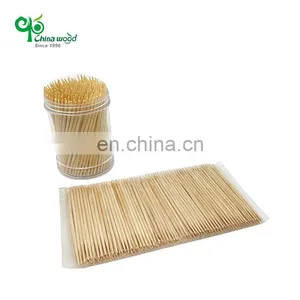Yada Manufacture Bamboo Toothpick Bulk Eco-friendly Biodegradable Double Point Bamboo Wooden Toothpick thumbnail-4