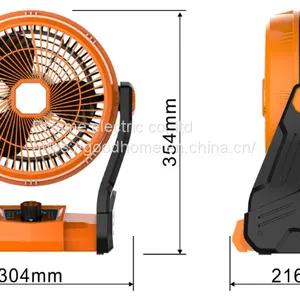 Electric Fan Portable USB Charging Small Fan Outdoor Camping Fan（Wechat:13510231336） thumbnail-1