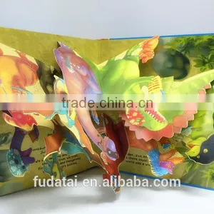 FDT Customizes Hard Cover Cheap Children 3D Pop-up Book Printing thumbnail-1