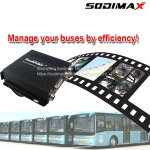 Car Recorder Google Map GPS Tracking Mobile DVR Night Vision Camera H.264 SD Card MDVR thumbnail-1