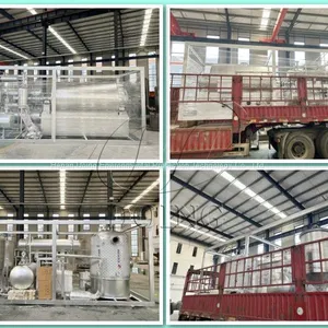 Mini Small Scale Waste Tire Plastic to Oil Pyrolysis Distillation Plant thumbnail-4