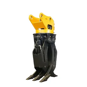 Excavator Accessories Grab Wooden Objects Catching Grass Grab Materials Catching Wood Iron Pliers thumbnail-4