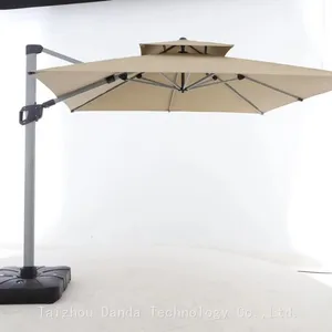 3*4m Double Roof Cantilever Umbrella Side Stand thumbnail-1