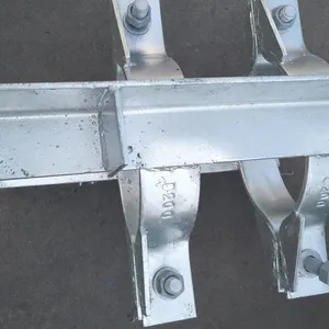 Electric Pole Cross Arm Angle Steel Cross Arm Power Iron Accessories, Power Engineering Bolts, Hot-dip Galvanized thumbnail-3