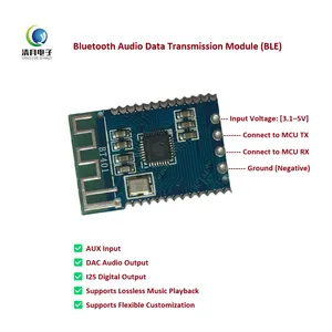 BT401 Dual-Mode Bluetooth Module 5.0 With Built-in Prompt Sound External SPI Flash TF Card USB Audio BLE Data Transmission UART AT Command Control thumbnail-1