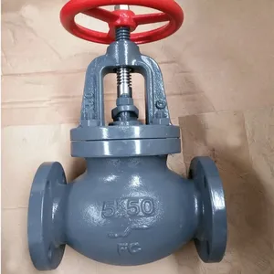 Marine JIS Cast Iron Straight Globe Valve JIS F7305 5K; Marine JIS Flanged Globe Valve thumbnail-5