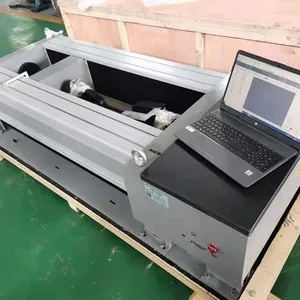 Computer Controlled Electronic Horizontal 50kN Nylon Conveyor Belt Tensile Testing Machine thumbnail-2